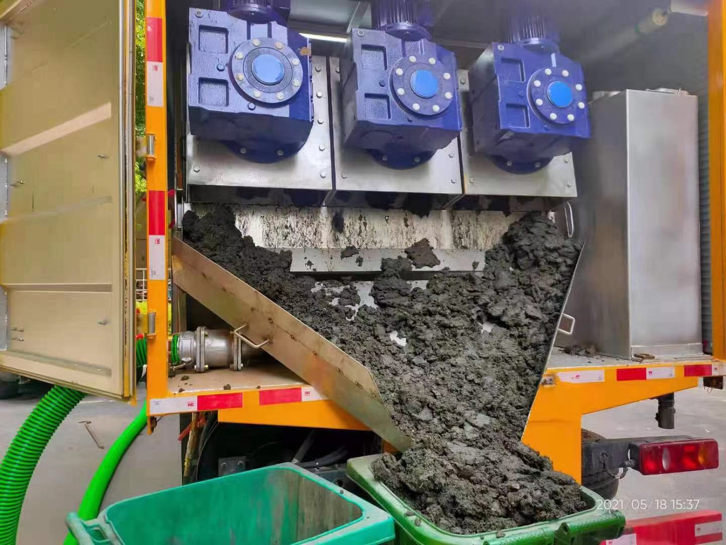 兴仁化粪池清掏城市维护站-泥浆净化干湿分离处理